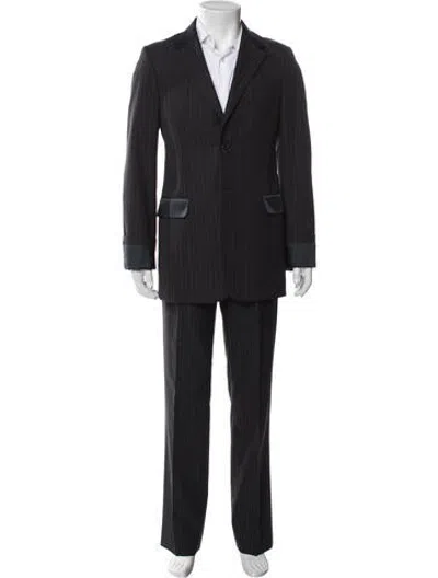 Pre-owned Prada Vintage 2000's Two-piece Suit In Black