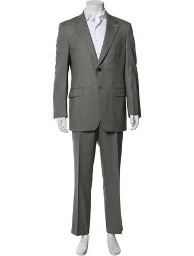 Pre-owned Prada Vintage 2000's Two-piece Suit In Grey