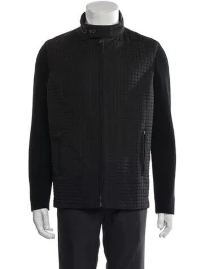 Pre-owned Prada Vintage 2000's Utility Jacket In Black