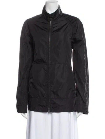 Pre-owned Prada Vintage 2000's Utility Jacket In Black