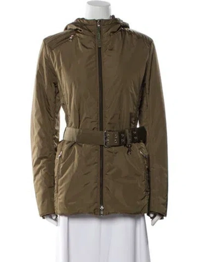Pre-owned Prada Vintage 2000's Utility Jacket In Green