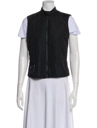 Pre-owned Prada Vintage 2000's Vest In Black