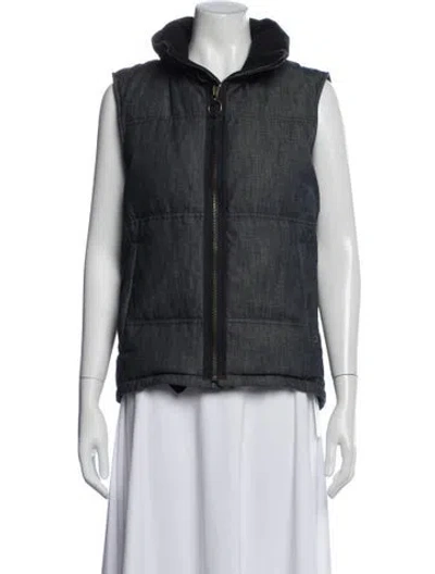Pre-owned Prada Vintage 2000's Vest In Blue