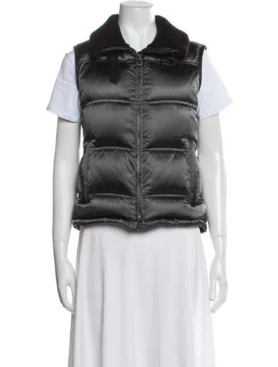 Pre-owned Prada Vintage 2000's Vest In Gray