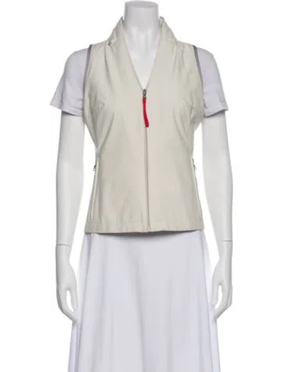 Pre-owned Prada Vintage 2000 Vest In Neutral