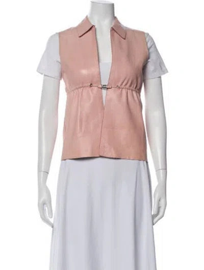 Pre-owned Prada Vintage 2000 Vest In Pink