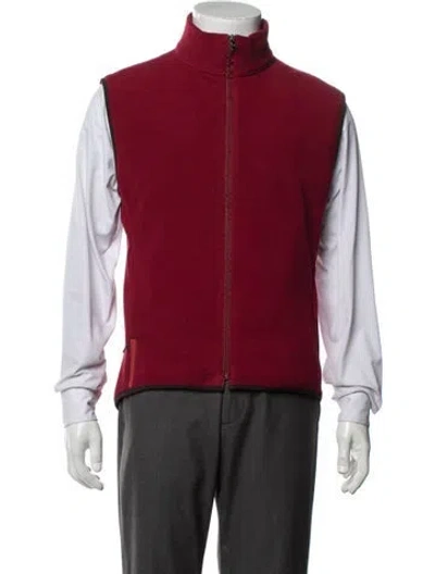 Pre-owned Prada Vintage 2000's Vest In Red