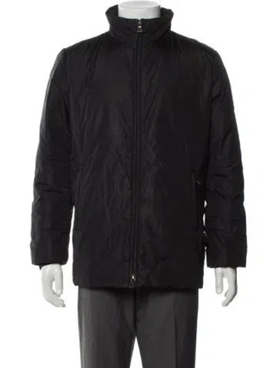 Pre-owned Prada Vintage 2000's Windbreaker In Black