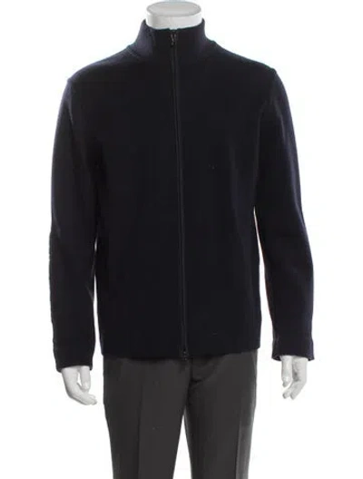 Pre-owned Prada Vintage 2000's Windbreaker In Blue