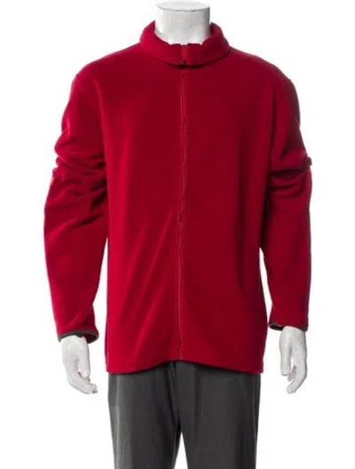 Pre-owned Prada Vintage 2000's Windbreaker In Red