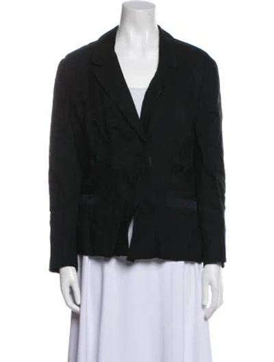 Pre-owned Prada Vintage 2001 Blazer In Black