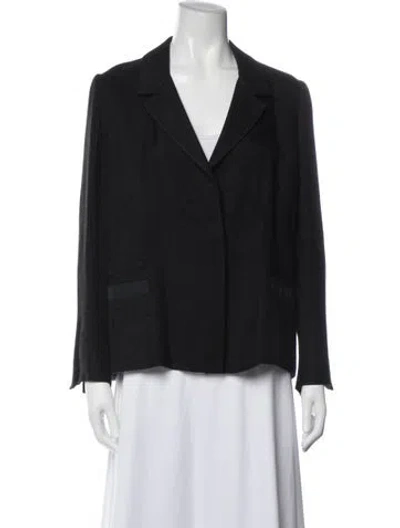 Pre-owned Prada Vintage 2001 Blazer In Black