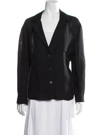 Pre-owned Prada Vintage 2001 Blazer In Black