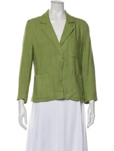 Pre-owned Prada Vintage 2001 Blazer In Green