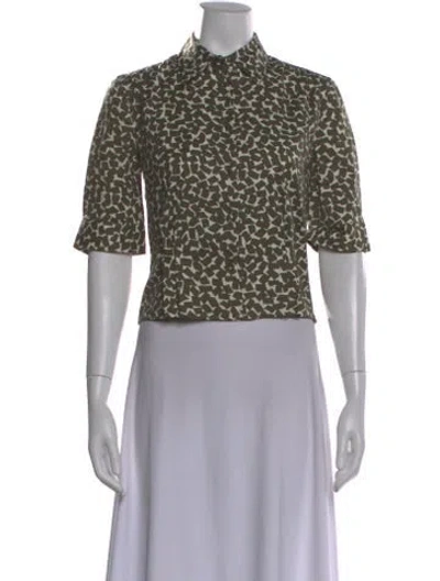 Pre-owned Prada Vintage 2001 Blouse In Brown