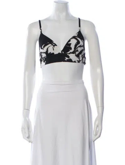 Pre-owned Prada Vintage 2001 Crop Top In White