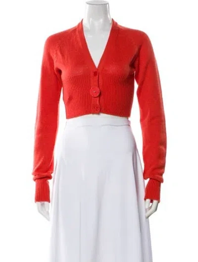 Pre-owned Prada Vintage 2001 Sweater In Orange