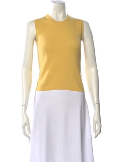 Pre-owned Prada Vintage 2001 Sweater In Yellow