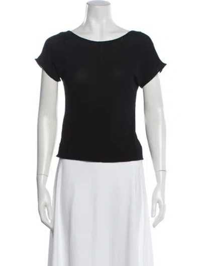 Pre-owned Prada Vintage 2001 Top In Black