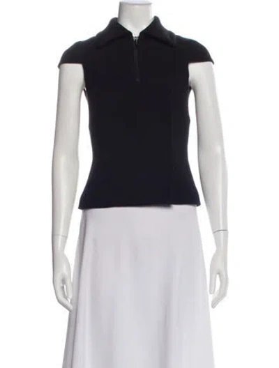 Pre-owned Prada Vintage 2001 Vest In Black