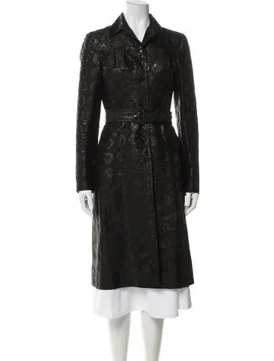 Pre-owned Prada Vintage 2002 Coat In Multi