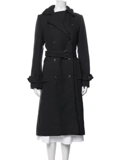 Pre-owned Prada Vintage 2003 Peacoat In Gray