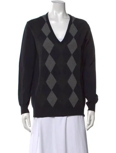 Pre-owned Prada Vintage 2003 Sweater In Grey