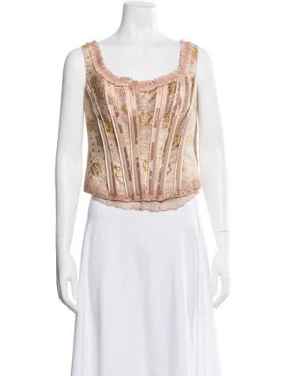 Pre-owned Prada Vintage 2003 Top In Pink