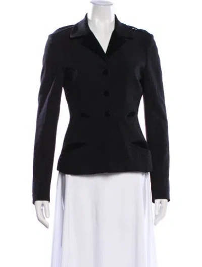 Pre-owned Prada Vintage 2004 Blazer In Black