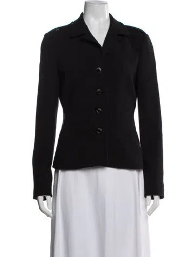 Pre-owned Prada Vintage 2004 Blazer In Black