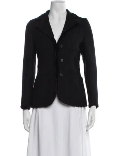 Pre-owned Prada Vintage 2004 Blazer In Black