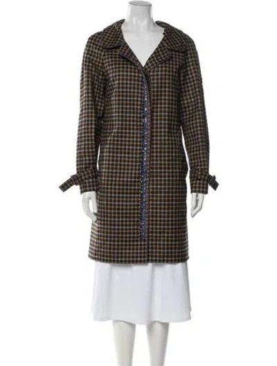 Pre-owned Prada Vintage 2004 Coat In Purple