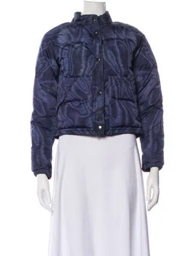 Pre-owned Prada Vintage 2004 Down Jacket In Blue