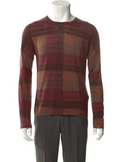 Pre-owned Prada Vintage 2004 Pullover In Burgundy