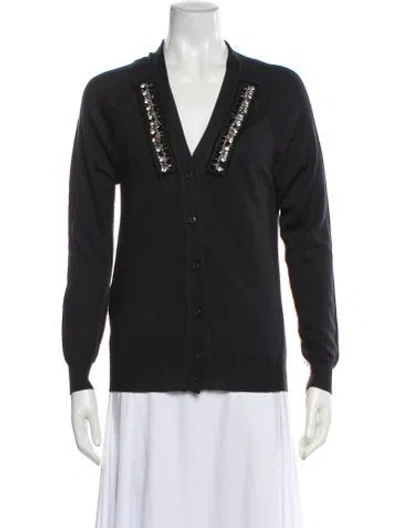 Pre-owned Prada Vintage 2004 Sweater In Black