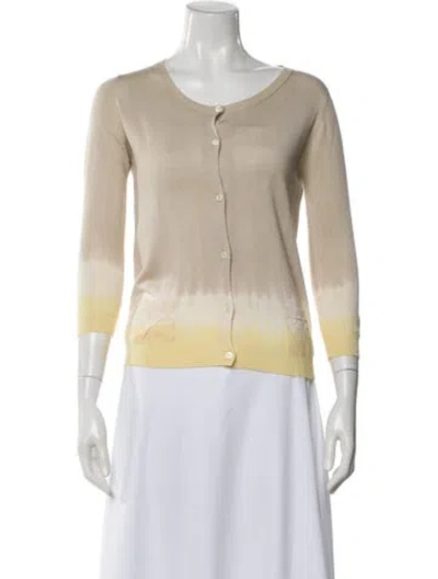 Pre-owned Prada Vintage 2004 Sweater In Neutral