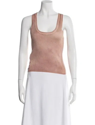 Pre-owned Prada Vintage 2004 Top In Neutral