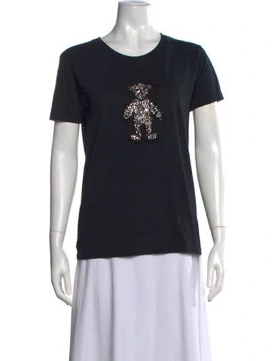 Pre-owned Prada Vintage 2004 T-shirt In Black
