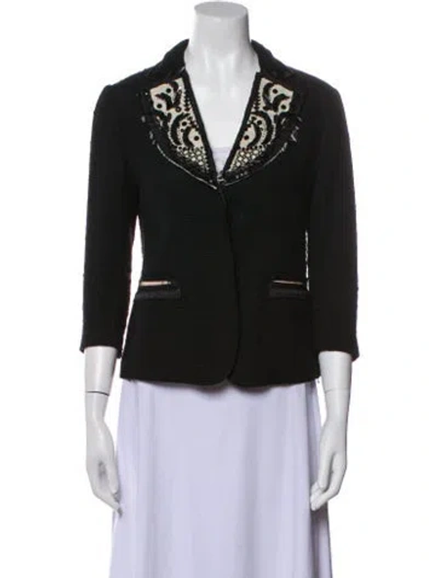 Pre-owned Prada Vintage 2005 Blazer In Black