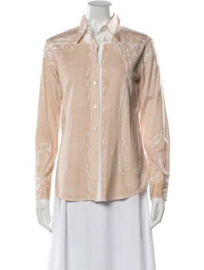 Pre-owned Prada Vintage 2005 Button-up Top In Pink