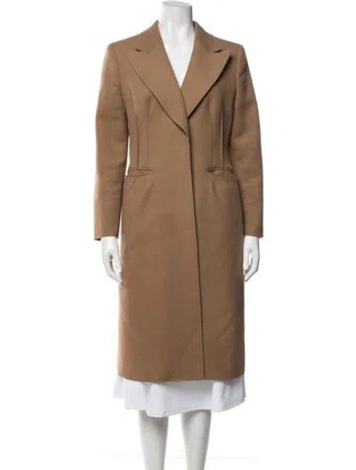 Pre-owned Prada Vintage 2005 Coat In Brown