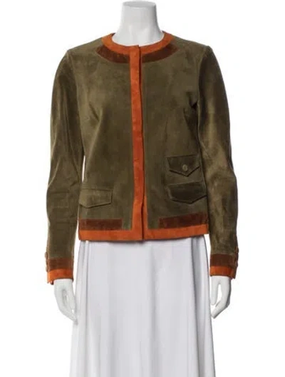 Pre-owned Prada Vintage 2005 Jacket In Green