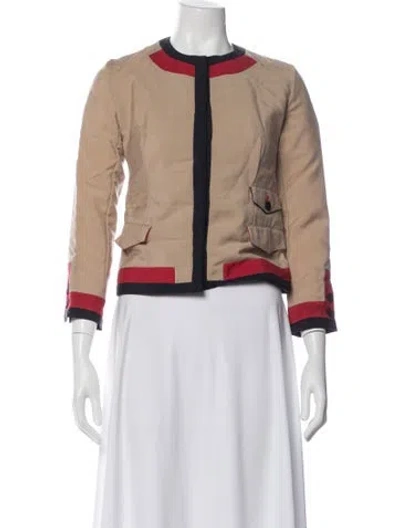 Pre-owned Prada Vintage 2005 Jacket In Neutral