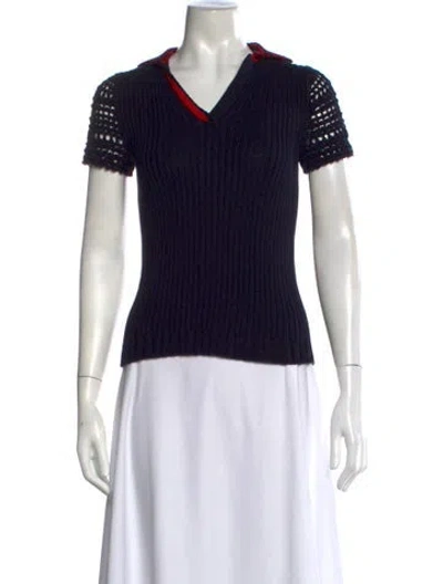 Pre-owned Prada Vintage 2005 Sweater In Blue