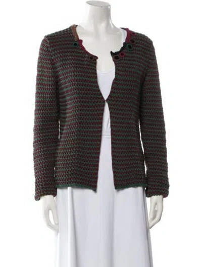 Pre-owned Prada Vintage 2005 Sweater In Green