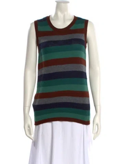 Pre-owned Prada Vintage 2005 Sweater In Green