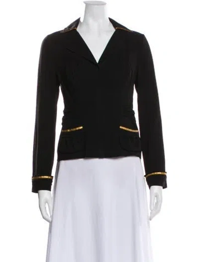 Pre-owned Prada Vintage 2006 Blouse In Black