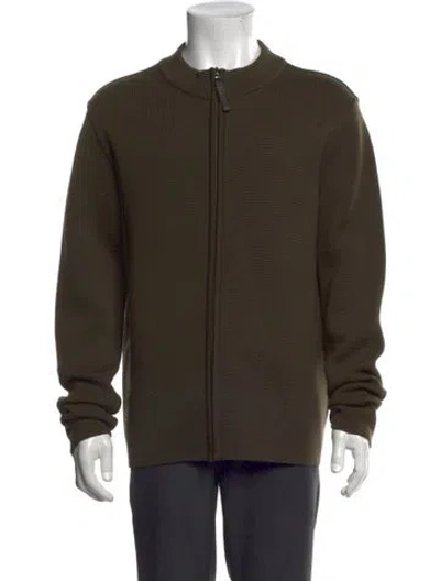 Pre-owned Prada Vintage 2006 Cardigan In Green