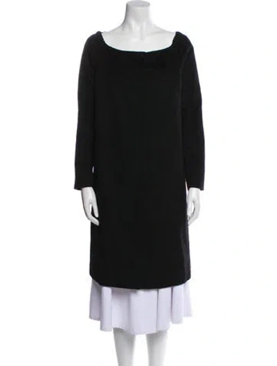 Pre-owned Prada Vintage 2006 Coat In Black