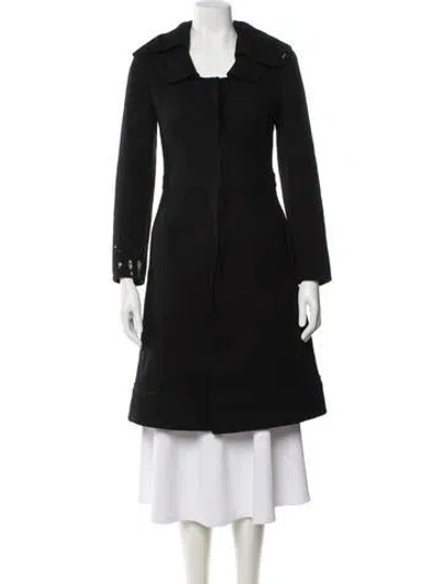 Pre-owned Prada Vintage 2006 Coat In Black